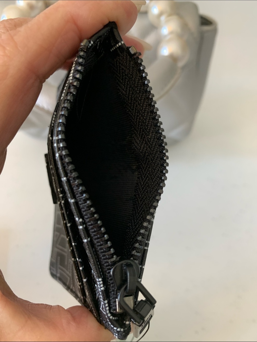 BADGLEY MISCHKA MINI Handbag and credit card wallet vegan leather NEW WITH TAGS - Picture 12 of 15